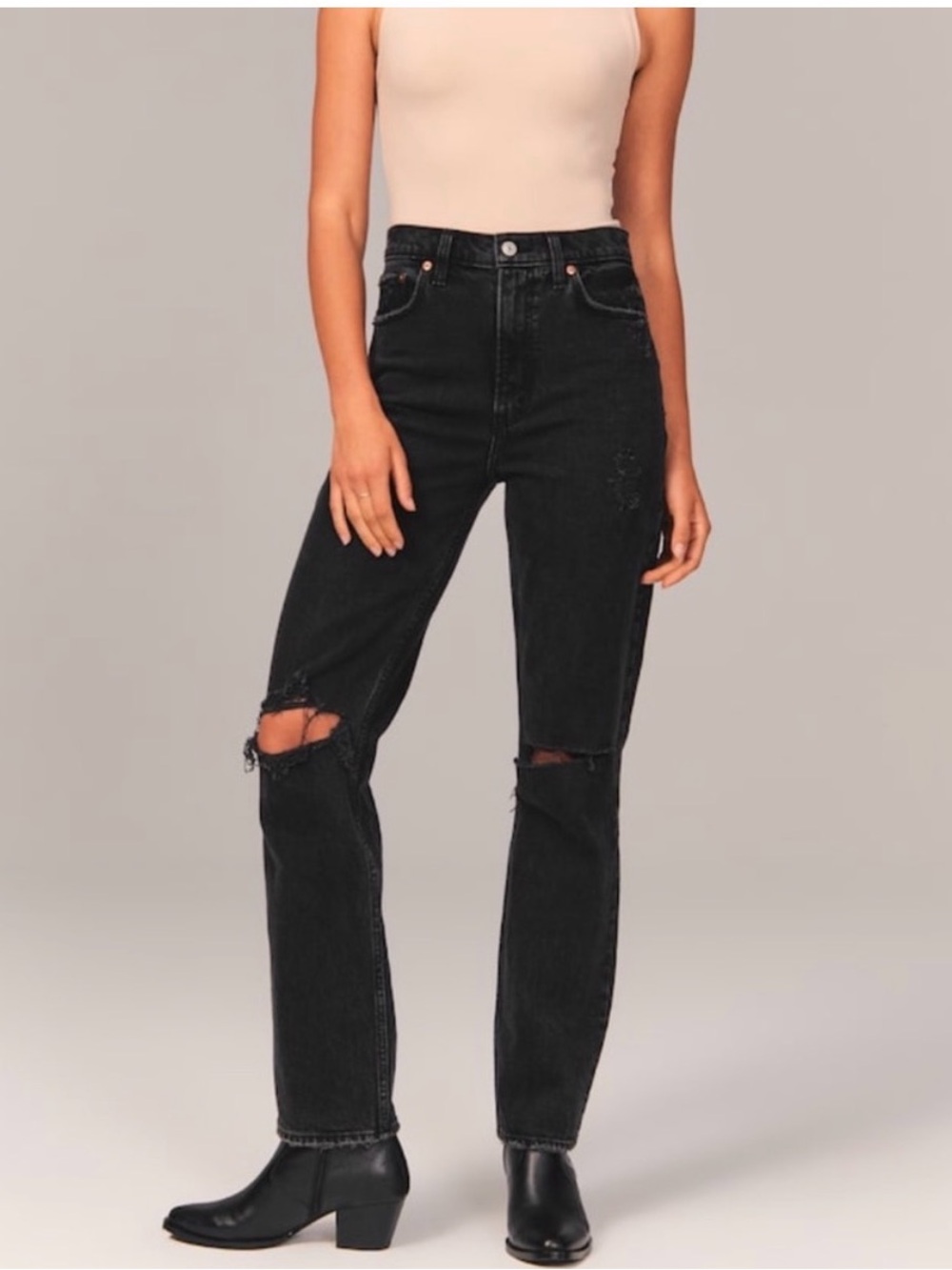 Ultra High Rise 90s Straight Jean